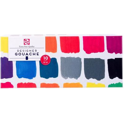 Farby Gwasze GOUACHE 10x16ml Talens (kartonik) Farby Gwasze GOUACHE 10x16ml Talens (kartonik)