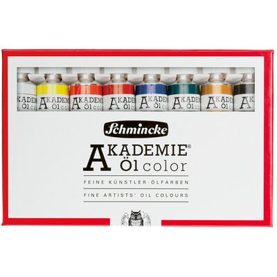 Farby Olejne Akademie Schmincke, Zestaw 8 X 20 Ml Farby Olejne Akademie Schmincke, Zestaw 8 X 20 Ml