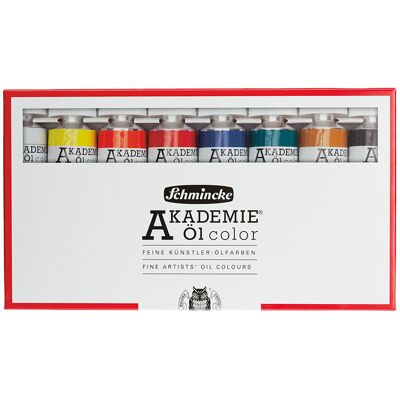 Farby Olejne Akademie Schmincke, Zestaw 8 X 60 Ml Farby Olejne Akademie Schmincke, Zestaw 8 X 60 Ml