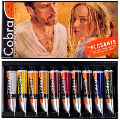 Talens Farby olejne Cobra Artist Portrait, 10 x 40 ml Talens Farby olejne Cobra Artist Portrait, 10 x 40 ml