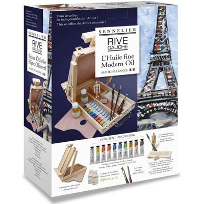 Farby olejne Rive Gauche Artist`s Essentials set Sennelier Farby olejne Rive Gauche Artist`s Essentials set Sennelier