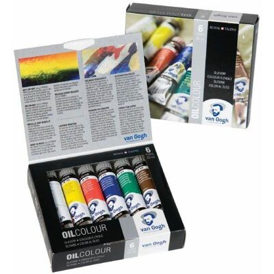 Farby Olejne Talens Van Gogh 6X20Ml Oil Colour Farby Olejne Talens Van Gogh 6X20Ml Oil Colour