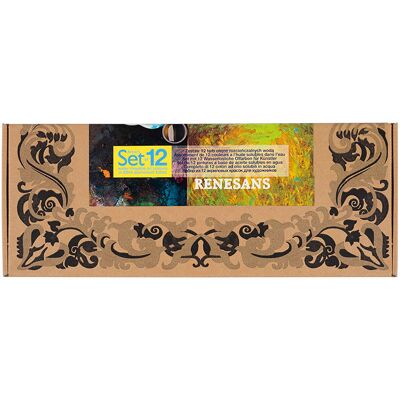 Renesans Farby olejne wodorozcieńczalne Hydr-Oil 12 x 60 ml Renesans Farby olejne wodorozcieńczalne Hydr-Oil 12 x 60 ml