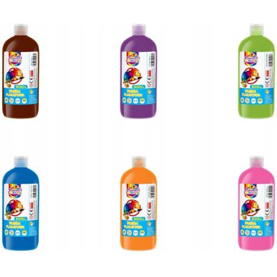 Inny producent Farby plakatowe Otocki Sweet Colours 6 x 500 ml — zestaw mix B, nietoksyczne, wodorozcieńczalne, intensywne kolory Inny producent Farby plakatowe Otocki Sweet Colours 6 x 500 ml — zestaw mix B, nietoksyczne, wodorozcieńczalne, intensywne kolory