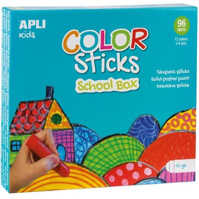 Farby w kredce Apli Kids - 96 szt. Farby w kredce Apli Kids - 96 szt.