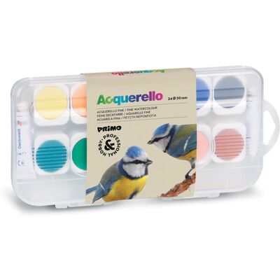 Farby wodne, Acquerello, 24 kolory Farby wodne, Acquerello, 24 kolory