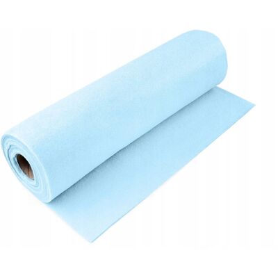 Stoklasa Filc Metraż Grubość 3 Mm Szerokość 100 Cm ( 1 Mb ) Błękitny Stoklasa Filc Metraż Grubość 3 Mm Szerokość 100 Cm ( 1 Mb ) Błękitny