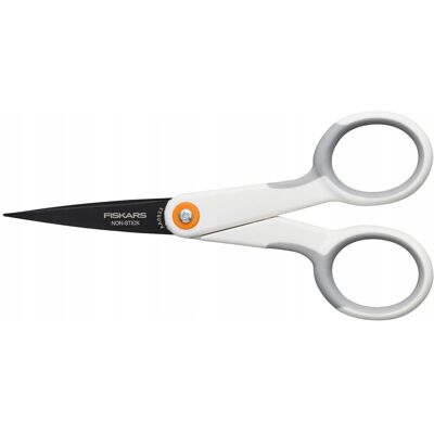 Fiskars NOŻYCZKI NOŻYCE PRECYZYJNE KRAWIECKIE NON-STICK Micro-Tip 13cm Fiskars NOŻYCZKI NOŻYCE PRECYZYJNE KRAWIECKIE NON-STICK Micro-Tip 13cm