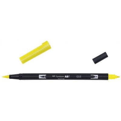 Tombow Flamaster Dwustronny Akwar. Process Yellow (6szt) Tombow Flamaster Dwustronny Akwar. Process Yellow (6szt)