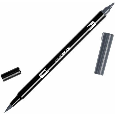 Flamaster Dwustronny N45 Brush Pen Cool Grey 10 Tombow Flamaster Dwustronny N45 Brush Pen Cool Grey 10 Tombow