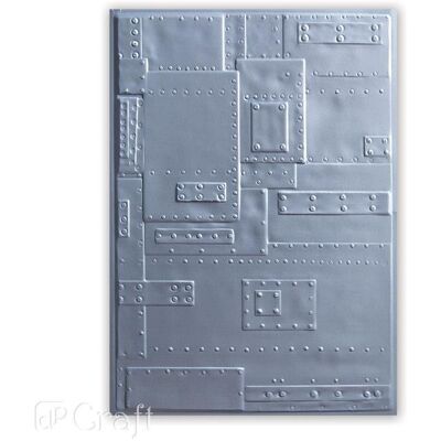Folder Do Embossingu 3D Texture Fades Rivets Sizzix Folder Do Embossingu 3D Texture Fades Rivets Sizzix