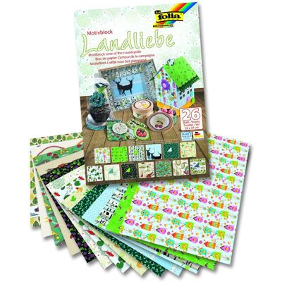 Vita Di Campagna Zestaw Papierów - Różnorodne Wzory Vita Di Campagna Zestaw Papierów - Różnorodne Wzory