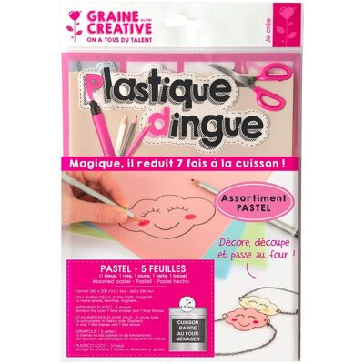 Graine Créative Model 5 Pastelowe Arkusze Plastikowe - Arkusze Plastikowe Graine Créative Model 5 Pastelowe Arkusze Plastikowe - Arkusze Plastikowe