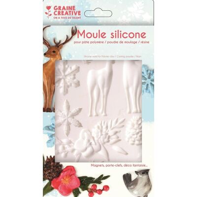 Creative Foremka Silikonowa 20x13 cm Zima Creative Foremka Silikonowa 20x13 cm Zima