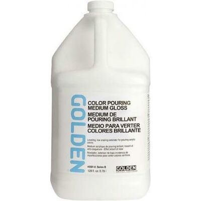 Golden Color Pouring Medium Gloss Błyszczące Medium Do Pouringu 3,78L Golden Color Pouring Medium Gloss Błyszczące Medium Do Pouringu 3,78L