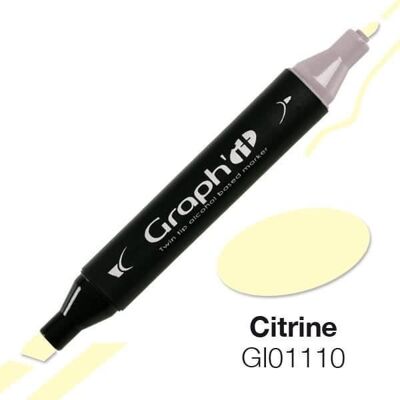 Inny producent Graph'it 1110 Marker na bazie alkoholu cytrynowego - Graph it Yellow Inny producent Graph'it 1110 Marker na bazie alkoholu cytrynowego - Graph it Yellow