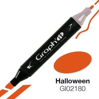 Inny producent Graph'it 2180 Halloweenowy marker alkoholowy - Graph it Brown Inny producent Graph'it 2180 Halloweenowy marker alkoholowy - Graph it Brown