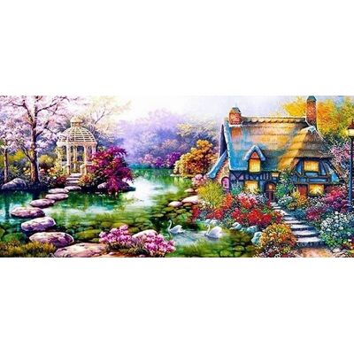 Moments Haft Diamentowy Baśniowy Ogród 58x115 cm Moments Haft Diamentowy Baśniowy Ogród 58x115 cm