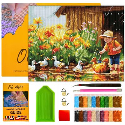 Oh Art! Haft Diamentowy dla zaawansowanych Zestaw Diamond Painting 40x50 Mozaika Oh Art! Haft Diamentowy dla zaawansowanych Zestaw Diamond Painting 40x50 Mozaika
