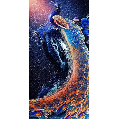 Moments Haft Diamentowy Gwiezdny Paw 45x85 cm Moments Haft Diamentowy Gwiezdny Paw 45x85 cm