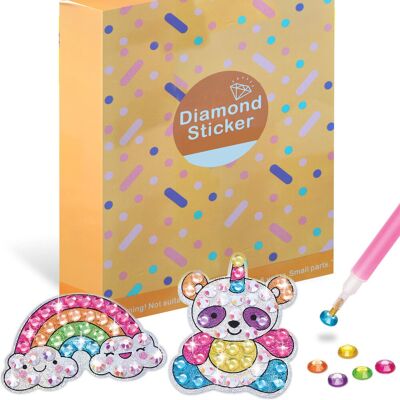 Retoo Haft Diamentowy Naklejki Zestaw Xxl Unicorn 33El Dla Dzieci Retoo Haft Diamentowy Naklejki Zestaw Xxl Unicorn 33El Dla Dzieci
