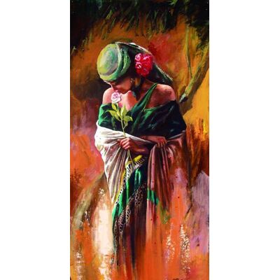Moments Haft Diamentowy Piękna Cyganka 45x85 Cm Moments Haft Diamentowy Piękna Cyganka 45x85 Cm