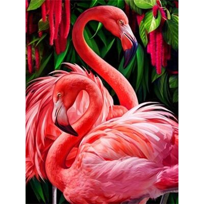 Moments Haft Diamentowy Różowe Flamingi 40x50 Moments Haft Diamentowy Różowe Flamingi 40x50