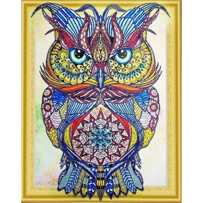 Moments Haft Diamentowy Serce Sowy 47x57 cm Moments Haft Diamentowy Serce Sowy 47x57 cm