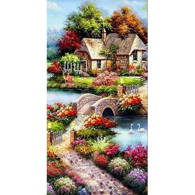 Moments Haft Diamentowy Sielski Odpoczynek 45x85 cm Moments Haft Diamentowy Sielski Odpoczynek 45x85 cm