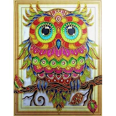 Moments Haft Diamentowy Sowa Puchacz 47x57 cm Moments Haft Diamentowy Sowa Puchacz 47x57 cm