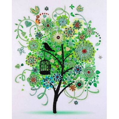 Moments Haft Diamentowy Wiosenne Drzewo 45x55 cm Moments Haft Diamentowy Wiosenne Drzewo 45x55 cm