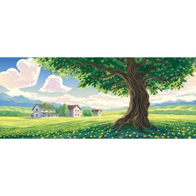 Moments Haft Diamentowy XXL Letnia Sielanka 185x80 Moments Haft Diamentowy XXL Letnia Sielanka 185x80