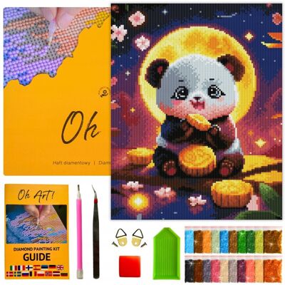 Haft Diamentowy z Ramką Diamond Painting 5D Zwierzęta Mozaika 30x40 Oh Art! Haft Diamentowy z Ramką Diamond Painting 5D Zwierzęta Mozaika 30x40 Oh Art!
