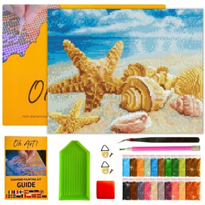 Oh Art! Haft Diamentowy z Ramką Diamond Painting Obraz Mozaika 5D 30 x 40 cm OhArt! Oh Art! Haft Diamentowy z Ramką Diamond Painting Obraz Mozaika 5D 30 x 40 cm OhArt!