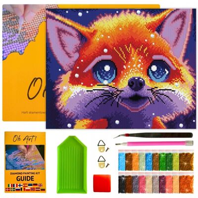 Oh Art! Haft Diamentowy z ramką Mozaika 5D Diamond Painting Mozaika 30x40 cm OhArt! Oh Art! Haft Diamentowy z ramką Mozaika 5D Diamond Painting Mozaika 30x40 cm OhArt!