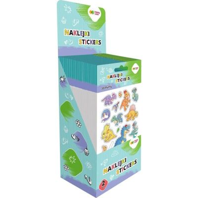 Happy Color, display naklejki 3d puffy 2kids 50 szt. Happy Color, display naklejki 3d puffy 2kids 50 szt.