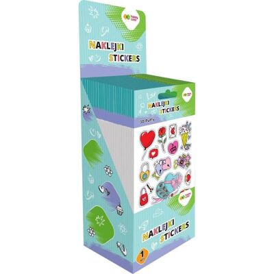 Happy Color, display naklejki 3d puffy 50 szt. Happy Color, display naklejki 3d puffy 50 szt.