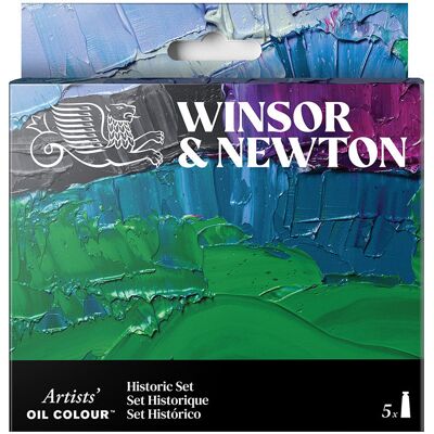 Winsor & Newton Historic Set, zestaw farb olejnych Artists' W&N,; 5 x 37 ml Winsor & Newton Historic Set, zestaw farb olejnych Artists' W&N,; 5 x 37 ml