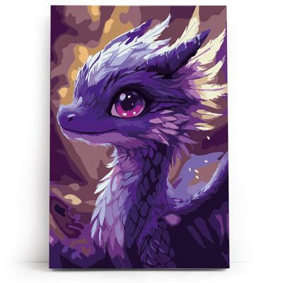 Varvikas Grupp OU Indygo Dragon 20×30 cm - Malowanie po Numerach Varvikas Grupp OU Indygo Dragon 20×30 cm - Malowanie po Numerach