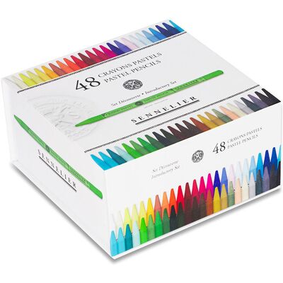Introductory Set Pastel Pencils Sennelier Zestaw 48 Kolorów Introductory Set Pastel Pencils Sennelier Zestaw 48 Kolorów