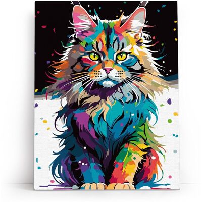 Varvikas Grupp OU Jasny Maine Coon 30×40 cm - Malowanie po Numerach Varvikas Grupp OU Jasny Maine Coon 30×40 cm - Malowanie po Numerach