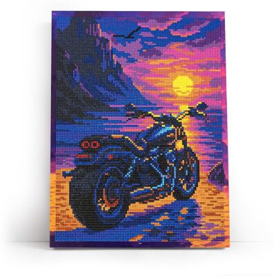 Varvikas Grupp OU Jazda o Zachodzie Słońca 30×40 cm - Mozaika Diamentowa 5D Varvikas Grupp OU Jazda o Zachodzie Słońca 30×40 cm - Mozaika Diamentowa 5D