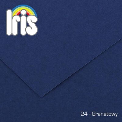 Canson Karton Iris 70x100 240g 25a/Ryza Granatowy 24 200040463 Canson Karton Iris 70x100 240g 25a/Ryza Granatowy 24 200040463