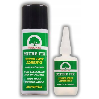 inna (Inny) KLEJ CYJANOAKRYLOWY GĘSTY 50G + AKTYWATOR 200 ML SUPER GLUE WUDCARE ZESTAW inna (Inny) KLEJ CYJANOAKRYLOWY GĘSTY 50G + AKTYWATOR 200 ML SUPER GLUE WUDCARE ZESTAW