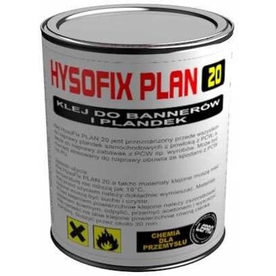 Inny producent Klej do Plandek HYSOFIX PLAN 20 - 1000 ml Inny producent Klej do Plandek HYSOFIX PLAN 20 - 1000 ml