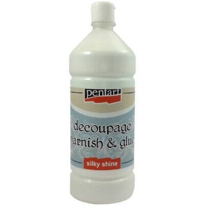 Pentart Klej i lakier decoupage 2w1, 1000 ml Pentart Klej i lakier decoupage 2w1, 1000 ml