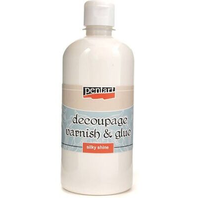 Pentart Klej i lakier decoupage 2w1, 500 ml Pentart Klej i lakier decoupage 2w1, 500 ml