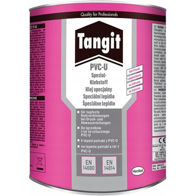 Henkel Klej Specjalistyczny Do Instalacji Rur PVC Tangit z Pędzelkiem 500 g Henkel Klej Specjalistyczny Do Instalacji Rur PVC Tangit z Pędzelkiem 500 g
