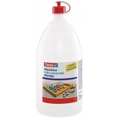 TESA Klej w płynie uniwersalny, przeźroczysty, 1750 g TESA Klej w płynie uniwersalny, przeźroczysty, 1750 g