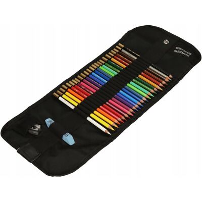 Koh-I-Noor, Kredki akwarelowe Mondeluz 3720 w zwijanym etui, 24 szt Koh-I-Noor, Kredki akwarelowe Mondeluz 3720 w zwijanym etui, 24 szt